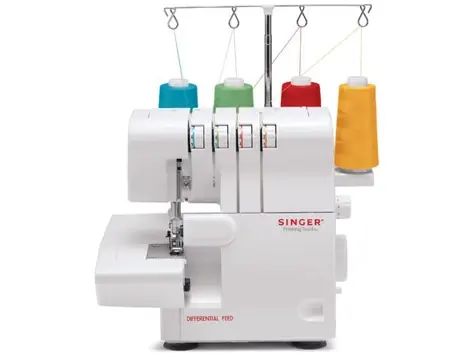 Singer Overlock 14SH654 weiß / Nähmaschine / 6 Stiche