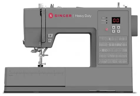 Singer Heavy Duty 6605C Grau / Nähmaschine / 215 Stiche