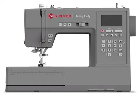 Singer Heavy Duty 6805C grau / Nähmaschine / 568 Stiche / Nachverkauf