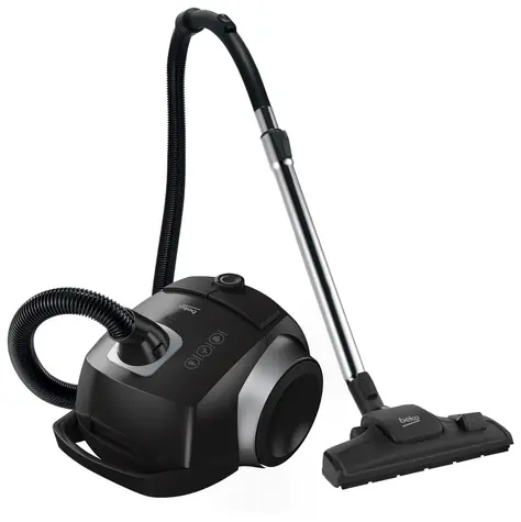 Beko VCC44821AB schwarz / Beutelstaubsauger / 800W / 4l / 75 dB