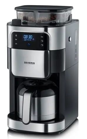 Severin KA 4814 / Filterkaffeemaschine / 1000W / Behälter 1 Liter / integriertes Mahlwerk