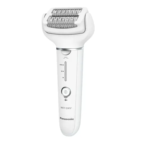 Panasonic ES-EY31-W503 weiß / Epilierer / 2 Aufsätze / 60 Pinzetten / 30 Min. Betrieb