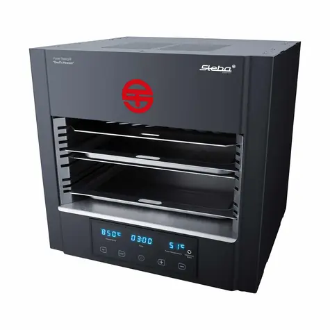 Steba PSE 2600 XL Devlis Heaven schwarz / Minibackofen / 2600 W / Temperatur 400°C bis 850°C
