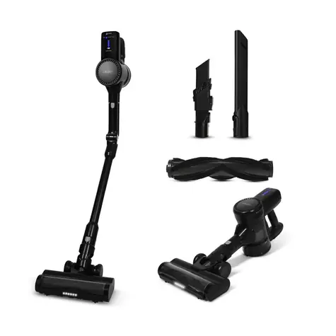 Lauben Akku- und Handstaubsauger 2-in-1 Pet PLUS 400BC schwarz / 400 W / 0,8 l / 2000 mAh / HEPA-Filter