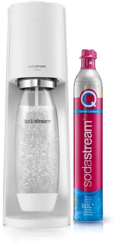 SodaStream Terra weiß / Wassersprudler / BPA-frei / 1x Flasche 1 L / 1x CO2-Gas