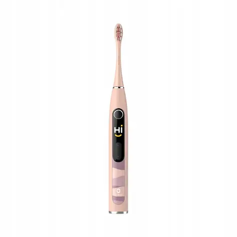 Oclean Elektrische Zahnbürste X Pro rosa / Schallzahnbürste / 20 Modi / 42.000 Vibrationen / Bluetooth