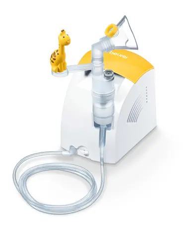 BEURER IH 26 Kids weiß / Kinderinhalator / Druck 0,8 - 1,45 bar / Netzanschluss 
