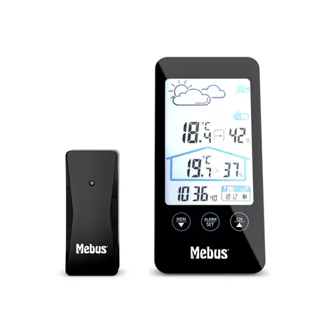 Mebus 11908 - Wetterstation / 4X AAA