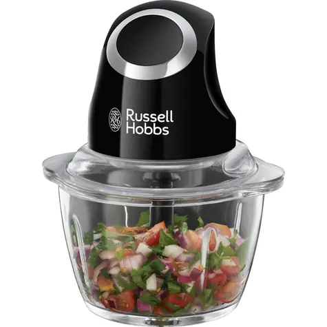 Russell Hobbs 24662-56 Mini-Zerkleinerer schwarz / Mini-Zerkleinerer / 200 W / 0,5 l 
