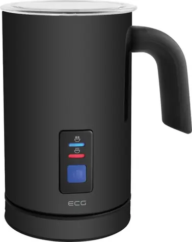 ECG NM 119 schwarz / Milchaufschäumer und -wärmer / 500W / 240 ml 
