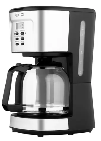 ECG KP 2125 Supreme silber / Filterkaffeemaschine / 900W / 1,5 L 