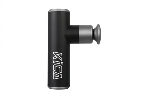 KiCA Mini 2 Massagepistole schwarz / 4 Intensitätsstufen / 3 austauschbare Köpfe / USB-C 