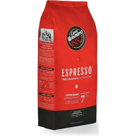 Vergnano Espresso Bar 1 kg / Kaffeebohnen / 90 % Arabica & 10 % Robusta