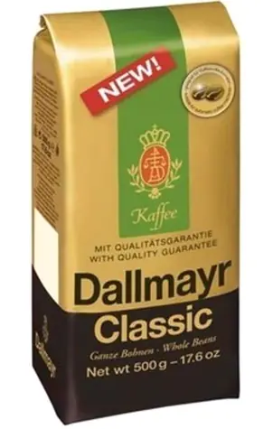 Dallmayr Classic (Bohnen) 500 g / Kaffeebohnen / 100 % Arabica