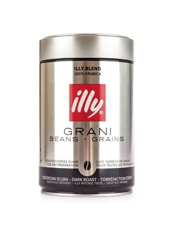 Illy Espresso Dark 250 g / Kaffeebohnen / 100 % Arabica / Dose