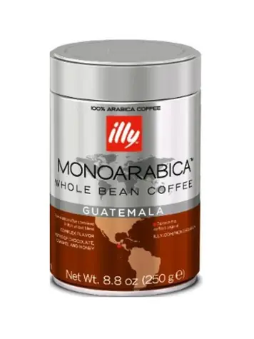 Illy Monoarabica Guatemala 250 g / Kaffeebohnen / 100 % Arabica / Dose