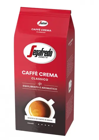 Segafredo Caffé Crema Classico 1 kg / Kaffeebohnen / 50 % Arabica & 50 % Robusta