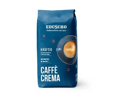 Eduscho Caffé Crema Kräftig 1 kg / Kaffeebohnen / Arabica & Robusta
