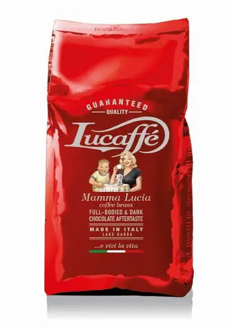 Lucaffé Mamma Lucia 1 kg / Kaffeebohnen / 40 % Arabica & 60 % Robusta