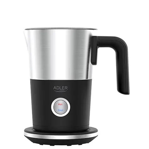 Adler AD 4497 Silber / Milchaufschäumer / 1000W / 300 ml