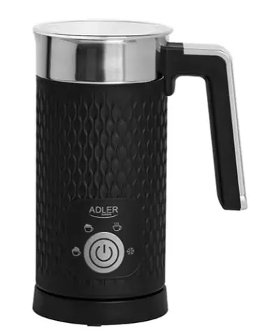Adler AD 4494b schwarz / Milchaufschäumer / 500W / 300 ml