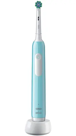 Oral-B Pro Series 1 blau / Elektrische Zahnbürste / oszillierend / 3 Modi / Timer / Etui 