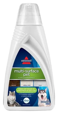 Bissell Multi-Surface Pet Formula 1 L für CrossWave und SpinWave / Reinigungsmittel / für Haushalte mit Haustieren