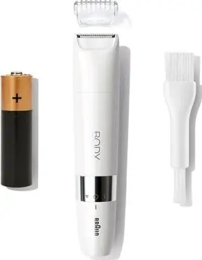 Braun BS1000 Mini / Trimmer / Universal / Nass- und Trockenrasur / 1x AA Batterie 