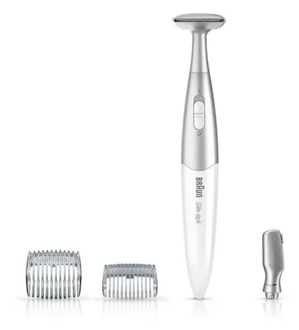 Braun FG1100 / Trimmer / Damen / Trockenrasur / 1x AAA-Batterie / Weiß