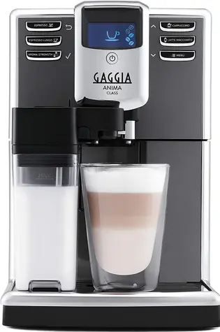 Gaggia R18759/01 Anima Class schwarz-silber / Kaffeevollautomat / 1500 W / 15 bar / 1,8 l