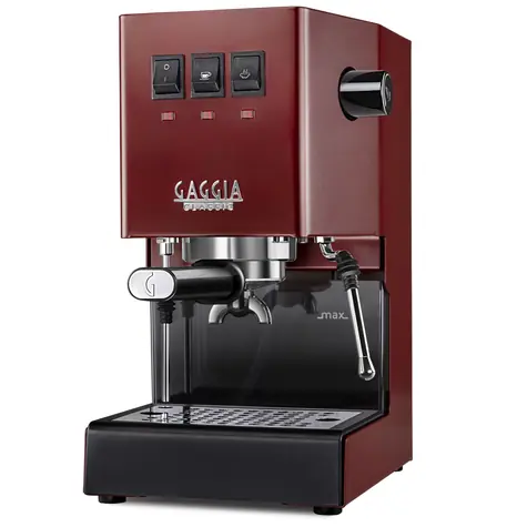 Gaggia RI9481/12 Classic Evo rot / Hebelkaffeemaschine / 1200W / 2,1 l / 15 bar / Schaumdüse
