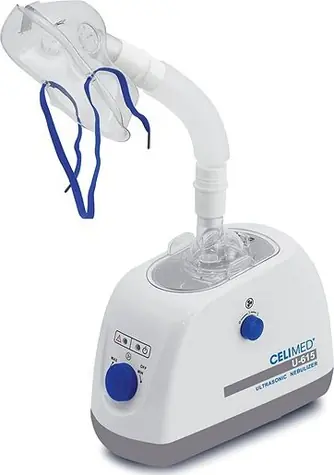 CELIMED U-615 (NB-152U) weiß / Ultraschallinhalator / 2,0 ml-min / Zubehör 