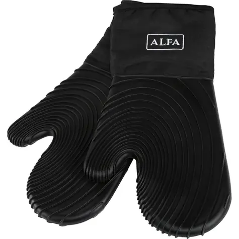 Alfa Forni Ofenhandschuhe schwarz 