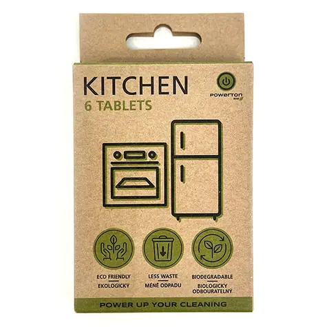 Powerton Eco Reinigungstabletten - Küche 6 Stk