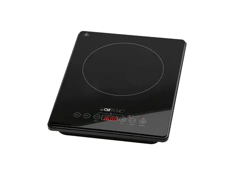 Clatronic EKI 3569 schwarz / Induktionsherd / 1800W / 1 Platte / 60°C - 240°C