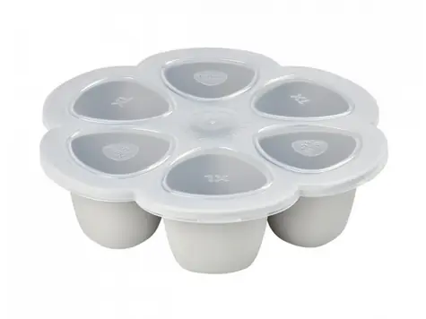 Beaba Multispender für Lebensmittel 6x150ml grau / Fassungsvermögen 900 ml (6x 150 ml)