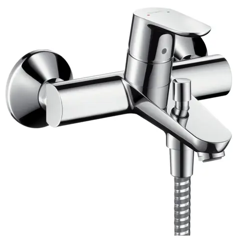 Hansgrohe Focus silber / Wannenmischer / 22l-min @ 3bar