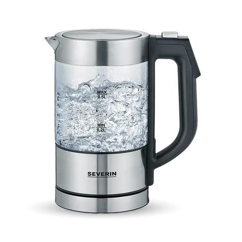 Severin WK 3458 silber / Schnellkochtopf / 1100W / 0,5l  