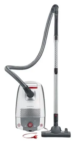 Severin BC 7047 weiß / Beutelstaubsauger / 850W / 4l / Radius 9 m 