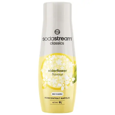 SodaStream Holunderblüte Zero 440 ml / bis zu 9 Liter Getränk