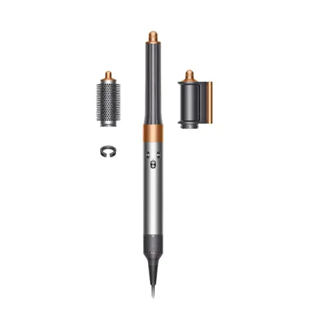 Dyson HS05 Airwrap Origin Long Grau/Kupfer / Lockenstab / 1300 W / Ionisator / 3 Temperaturen / 3 Geschwindigkeiten