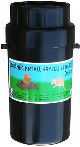 Format1 OdKH2 + Batterie - Maulwurfs- & Beiß- & Wühlmausabwehr / mit zufällig wechselndem Ton