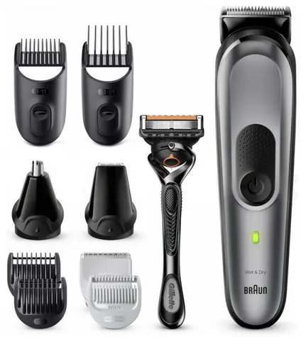 Braun MGK7420 All-in-one schwarz / Trimmer / Herren / Ganzkörper / 10in1 / 1 - 21 mm
