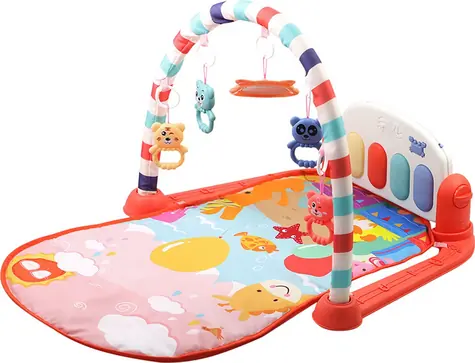CHIPOLINO Spieldecke mit Schaumstoff Strandzeit / 0 - 5 Monate