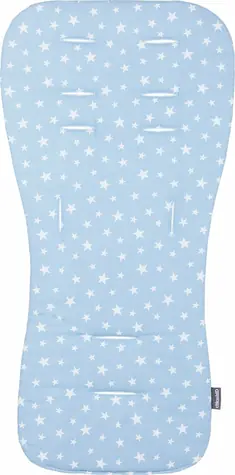 CHIPOLINO Weiche Matte für den Kinderwagen Blaue Sterne