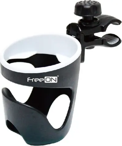 FreeON Universal-Flaschenhalter - Schwarz und Weiß