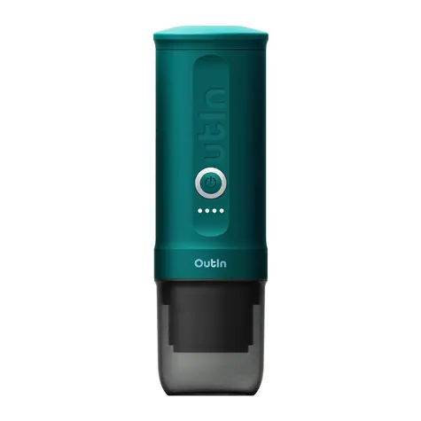 Outin Nano Tragbare Kaffeemaschine türkis / Tragbare Espressomaschine / 7500 mAh