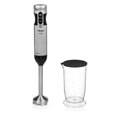 Tristar MX-4828 silber / Stabmixer / 1000 W / Behälter 700 ml / Turbofunktion