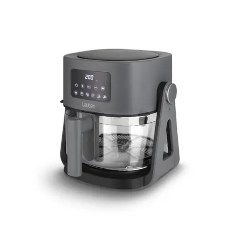 Lauben Glass&Grill Air Fryer 3in1 5500BG / Heißluftfritteuse / 1500 W / 5,5 l / 6 Programme 