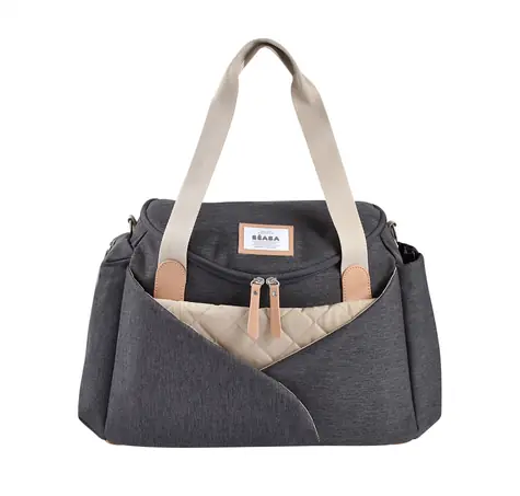Beaba Wickeltasche Sydney Dark Heather Grey